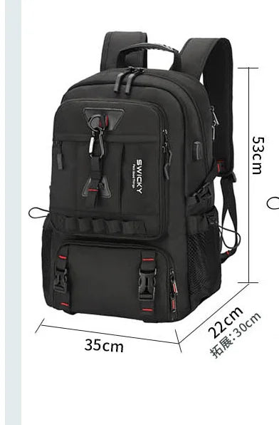 SWICKY Shoulder bag fashion business casual travel waterproof 15.6 inch 17.3 inch Laptop men backpack,Boys' school bags