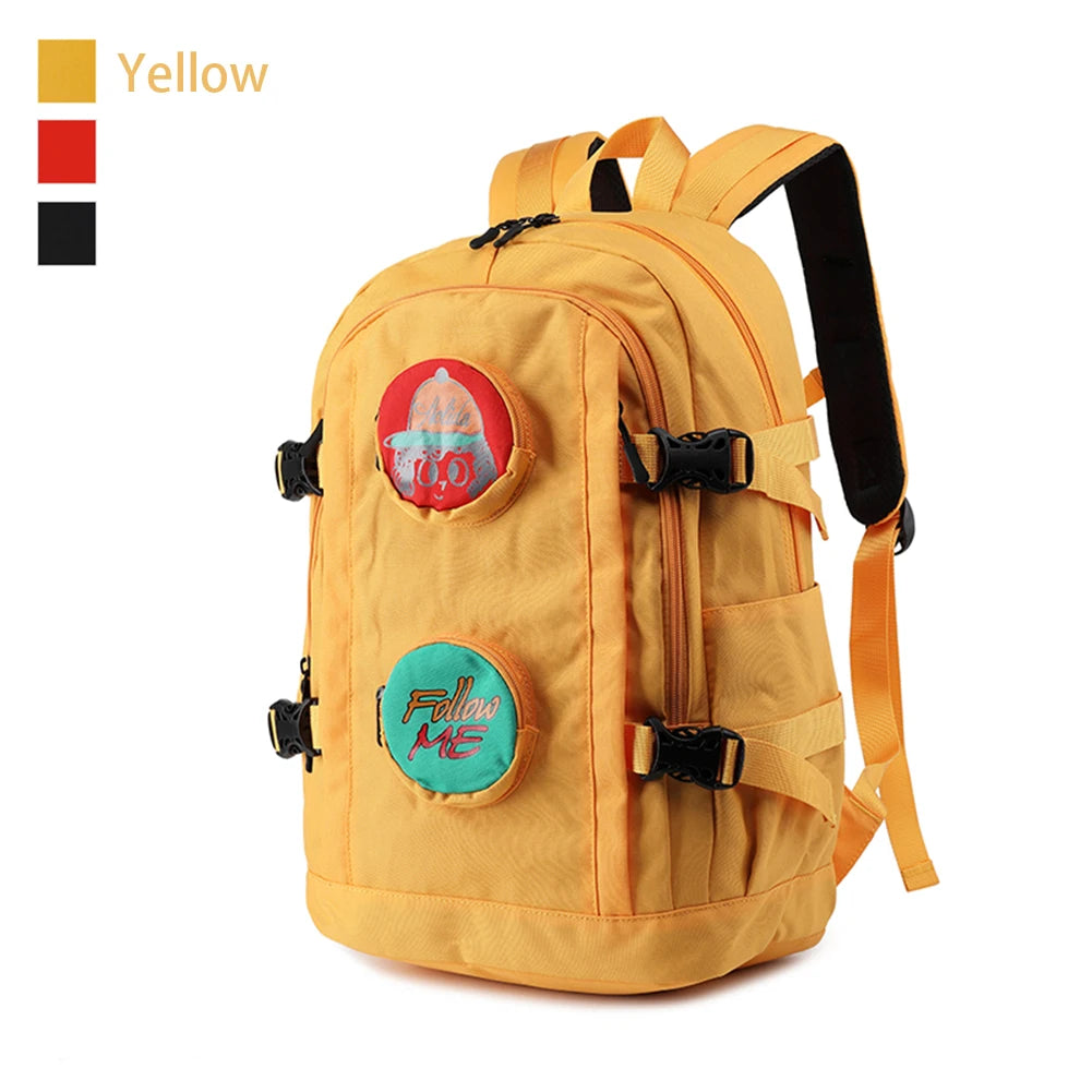 SYZM Cute Girl's Backpack Multi-Pocket Oxford Bag Fashionable Versatile Large-capacity Backpack Teenagers Student Schoolbag