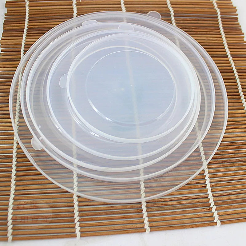 5pcs Bowls set Retain Freshness Enamel Mixing Bowl Utensils Enamel Kitchen Tool with Sealing Cover