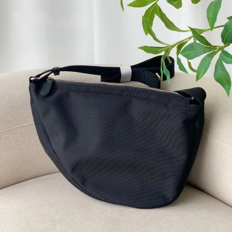 Korean Street Casual Nylon Crossbody Bags Large Capacity Simple All-match Shoulder Handbags Women Classic Designer Fanny Pack