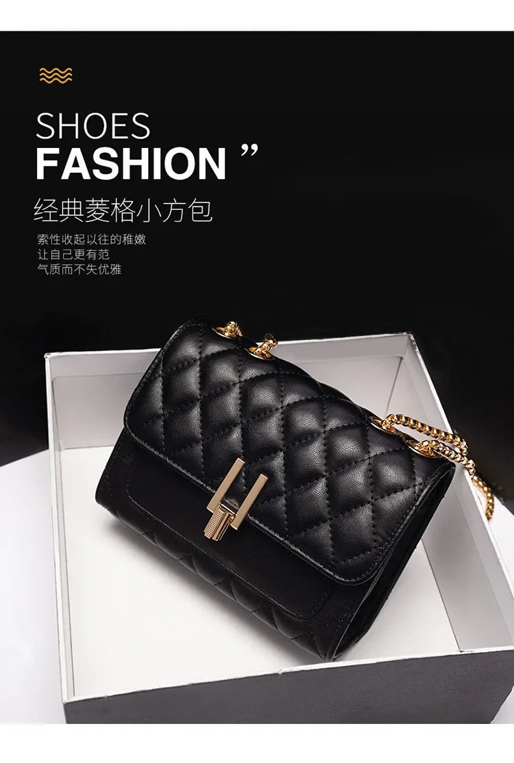 New 2024 Genuine Leather Women's Bag Shoulder Bag Crossbody Bag Ladies Hand Bags Handbag Luxury Bags