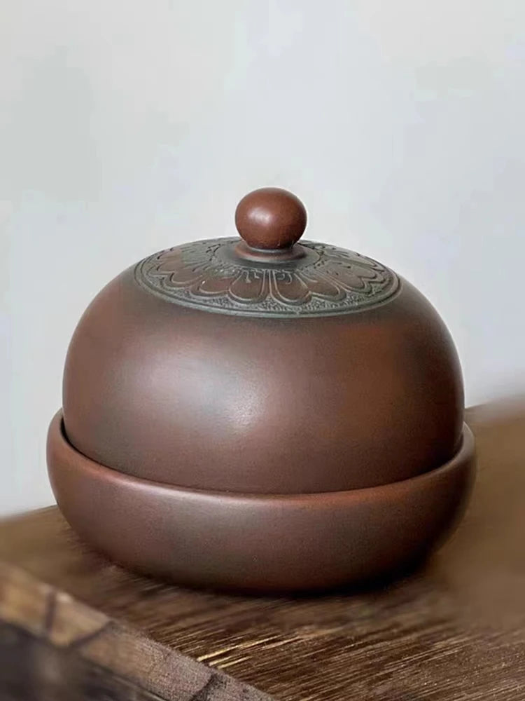 Homelike Qinzhou Ceramic nixing Tao(Not Yixing Clay) Handmade Master teacup for Puer oolong Kung Fu Gift For Festival
