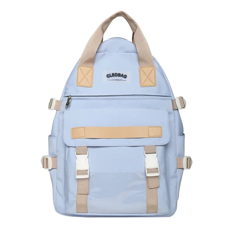 School Backpack for Men Women College Bookbag Waterproof Lightweight Book Bag Casual Daypack School Bag for Boys Girls