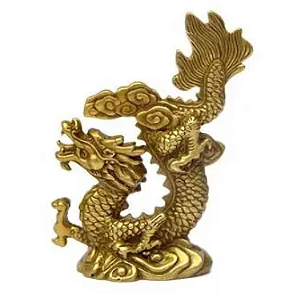 Bronze Dragon Ornaments: Dragon Gods, Han Dragon, Zodiac, Dragon Jewelry Ornaments