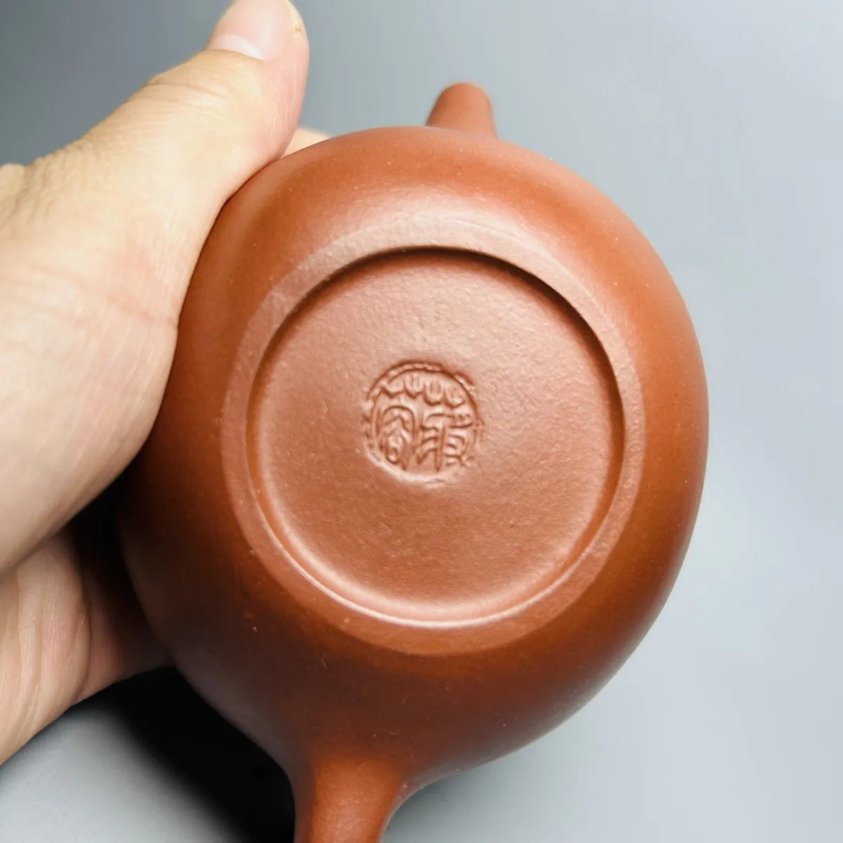 Set Chinese Yixing Zisha Clay Teapot Lotus Leaf Frog Pot Jiang Rong 220ml
