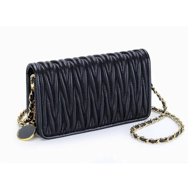 Small Flap Women 2024 Luxury Brand New Fashion All-match Shoulder Messenger Bag Tide Purse and Handbag Designer