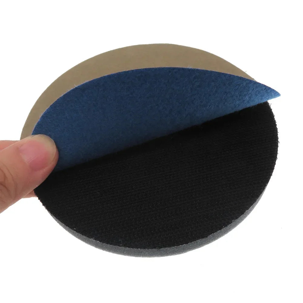 Soft Interface Pad, 2 Pack 2Inch -6 Inch Hook Loop Foam Protection Cushion for Sander Polisher Polishing Pads Backing Pad