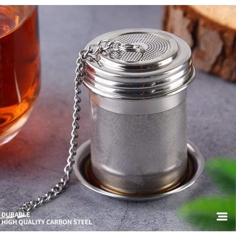 Stainless Steel Tea Infuser Tea Leaves Diffuser Spice Seasoning Ball Strainer Teapot Fine Mesh Coffee Filter Kitchen Accessories