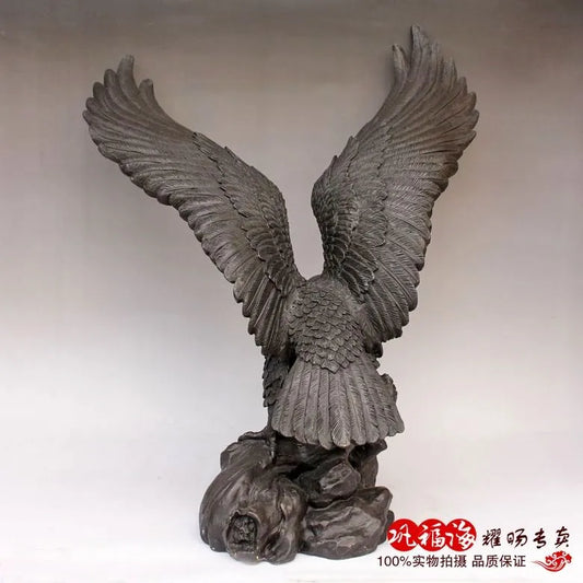 TOP GOOD home LIVING ROOM TOP Decor ART FENG SHUI- Mascot lucky CBronze statue Decoration