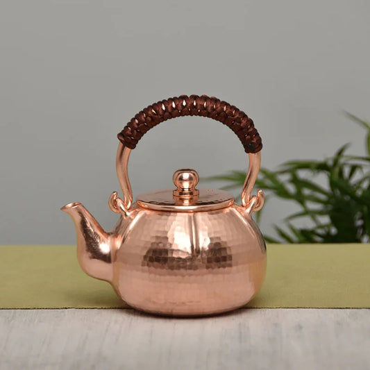 Tea Kettle Teapot Set Vintage Water Kettles Teapot Japanese Handmade Infuser Teapot Copper Coffee Pots Portable Kongfu Tea Set