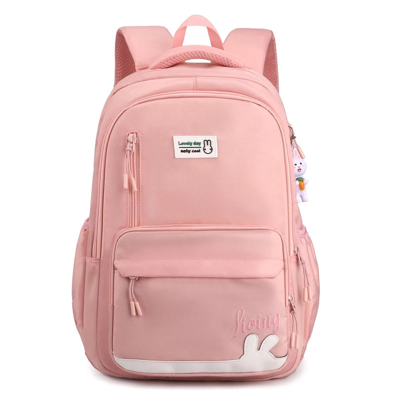 Teenager High Capacity Book Bag Girl Boy Travel Laptop Student Backpack Man Nylon College Fashion Women Leisure School Bag