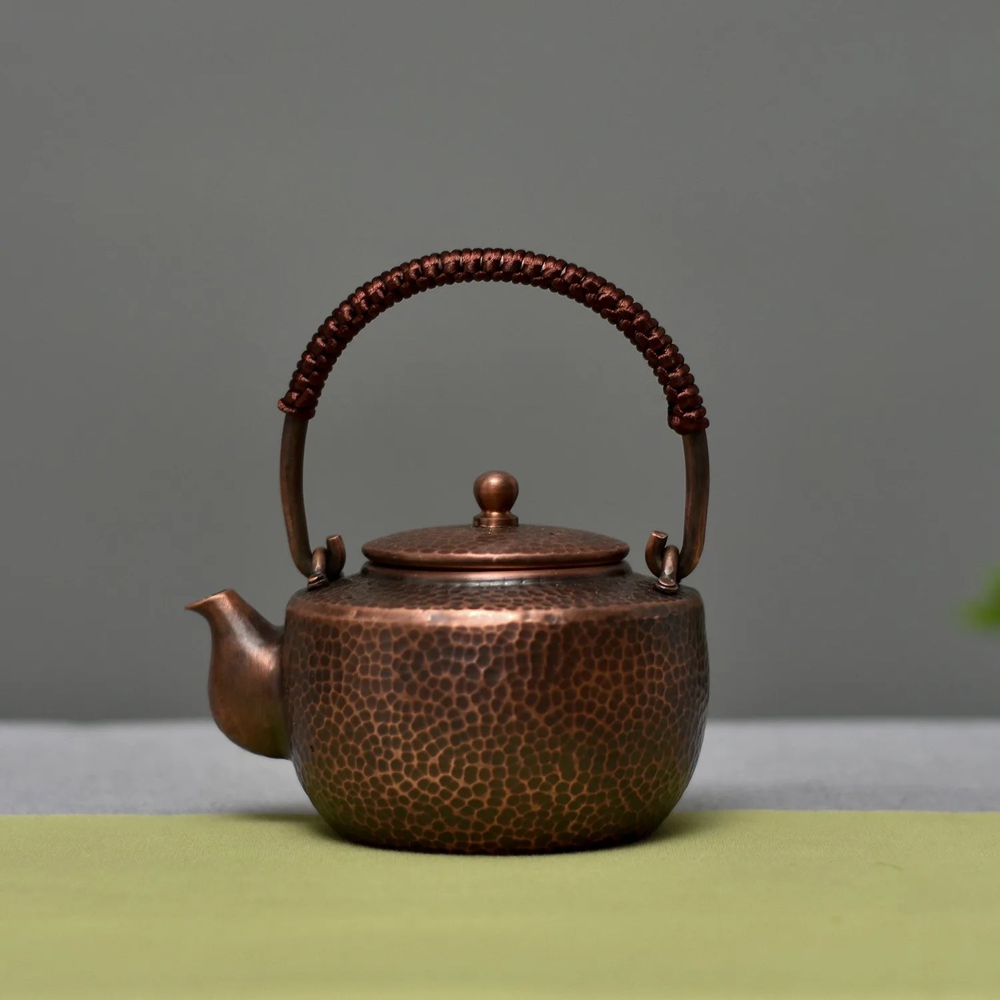 Traditional Hand-painted Chinese Teapot, Handmade Hot Water Kettle, Copper Burn Kettle, Kongfu Tea Set