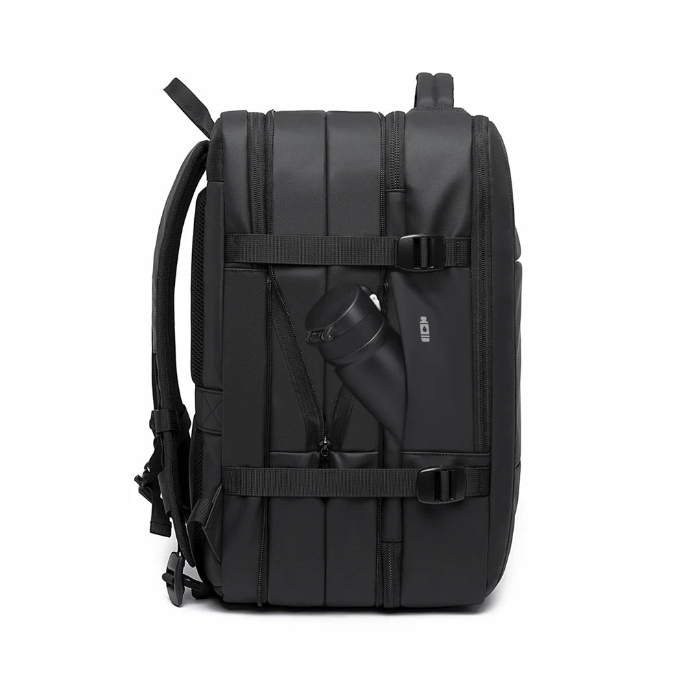 Travel Backpack Men Business Aesthetic Backpack School Expandable USB Bag Large Capacity 17.3 Laptop Waterproof Fashion Backpack