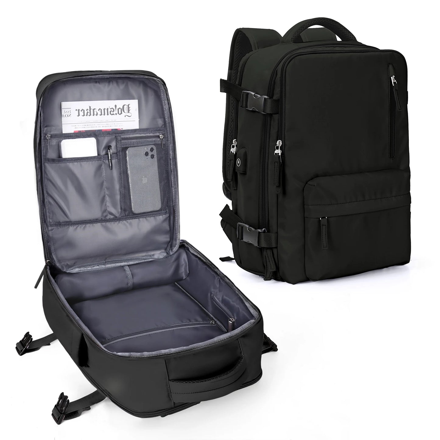 Travel Backpack for Women,Carry on Luggage Airline Approved,Outdoor Sports Large Hiking Backpack,Fit 15.6 Inch Laptop Backpack