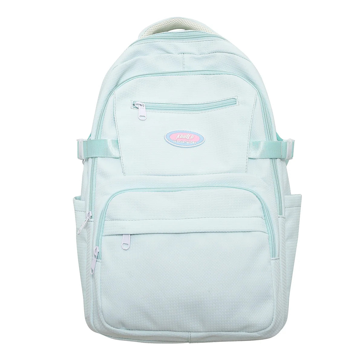 Trendy Female Yellow Travel Student Backpack Girl Kawaii Nylon School Backpack Women Laptop Ladies Cute College Book Bag Fashion