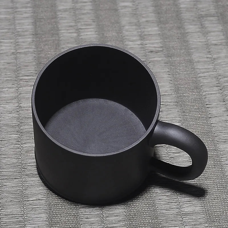True yixing purple sand cup pure manual purple cover cup office cup cup cup kung fu tea cups bonanza