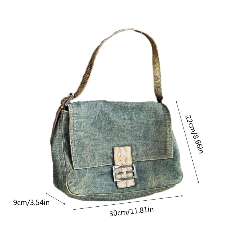 Versatile Handbag for Women Large Capacity Shoulder Bag Trendy Korean Style
