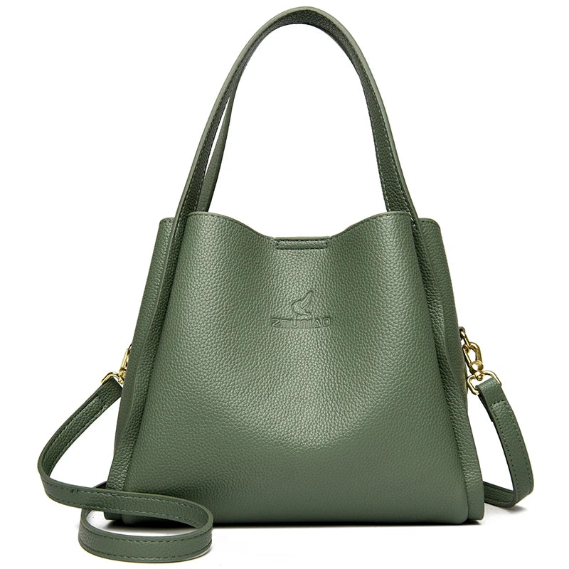 Vintage Women Handbag Purses Large Capacity Shoulder Messenger Bags Luxury Designer Crossbody Top Handle Tote Bag For Female SAC