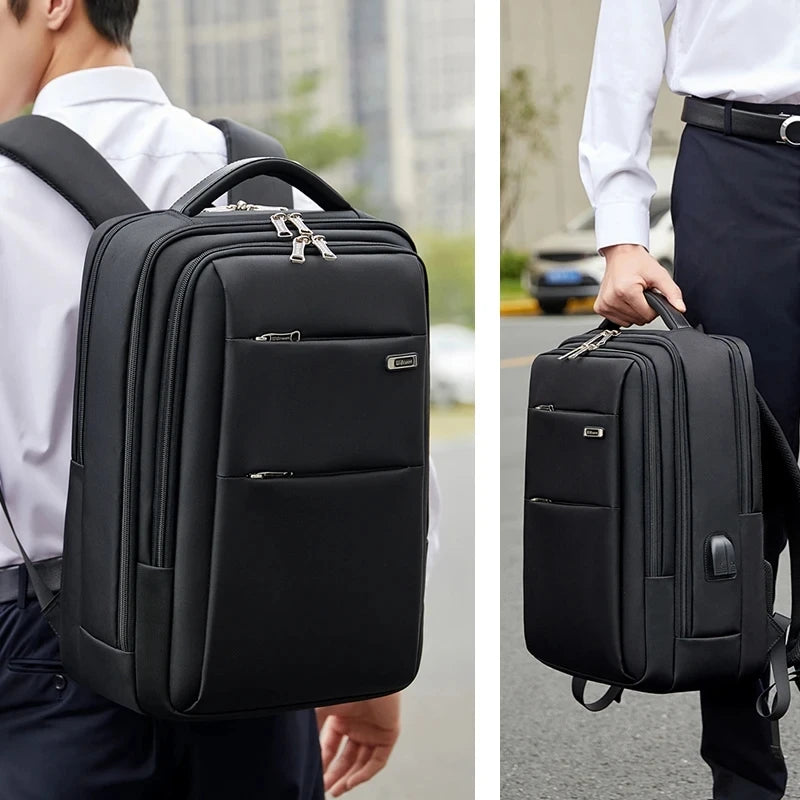 WIERSOON Backpack Laptop Waterproof 15.6 Inch Daily Work Business Backpack Men School back pack mochila Men's Backpack Female