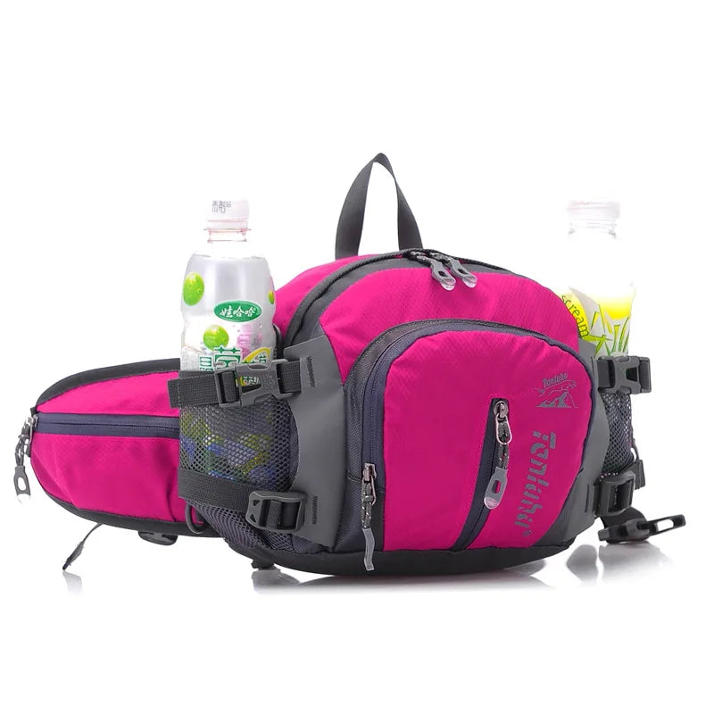 Water Bottle Belt Waist Bag Running Chest Bags Climbing Shoulder Sling Pack Backpack Causal Daypack For Riding Sports Outdoor