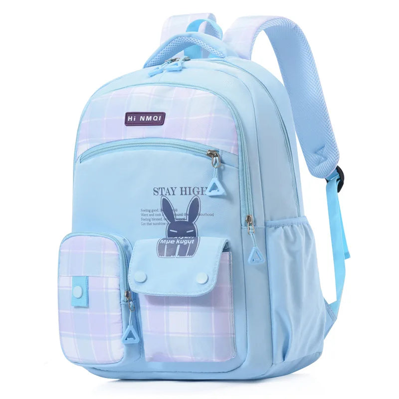 Waterproof Backpack for Girls Boys, Kids School BookBag Cute Student Laptop Backpacks Casual Durable Lightweight Travel Bags