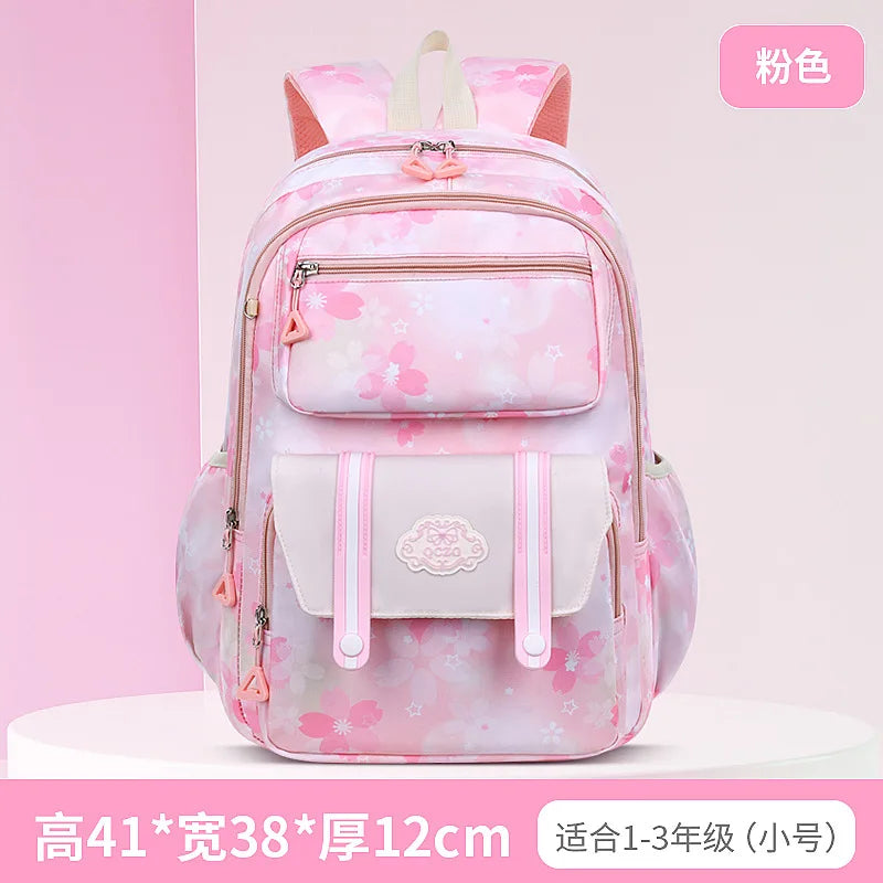 Waterproof Children School bags for Girls Orthopedic school primary school Backpack Kids Book Bags schoolbag Mochilas 3-6 grade