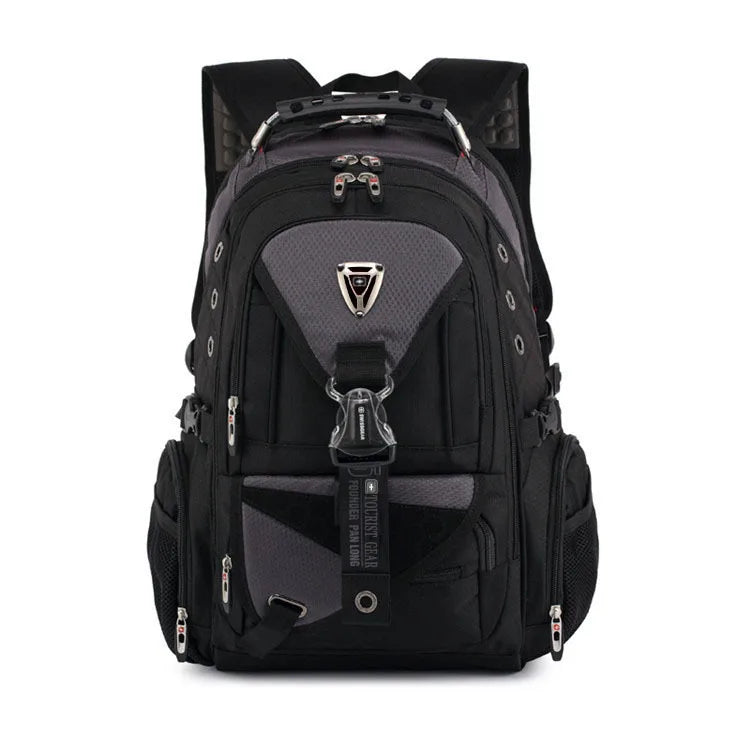 Waterproof Oxford Swiss Backpack Men 17 Inch Laptop backpacks Travel Rucksack Female Vintage School Bags Casual bagpack mochila