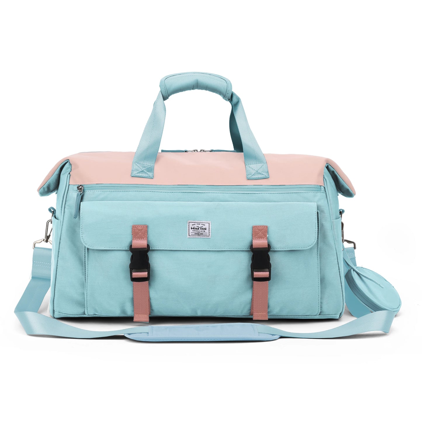 WindTook 40L Travel Bag with Shoe Compartment and coin purse Sports Gym Bag