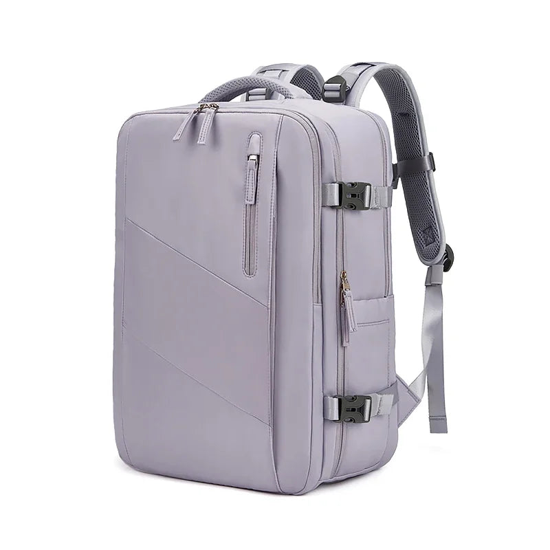 Woman Travel Backpack Business 16 Inch Fashion School Laptop Backpack USB Charging Waterproof hiking Backpack With Shoe Bag