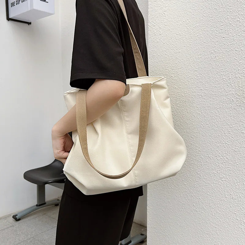 Women Canvas Tote Bag Designer Ladies Casual Handbag Shoulder Bag Large Capacity CrossBody Bag Ladies Messenger Bag Beach Bags