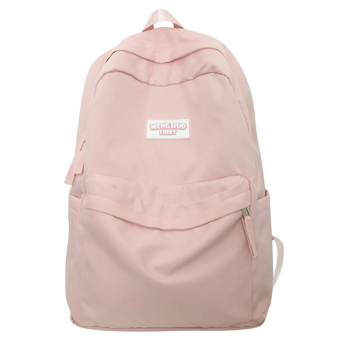 Women Kawaii Pink Teenager Nylon Laptop Lady Book Bag Girl Trendy College Backpack Fashion Female Travel School Bag Student Cool