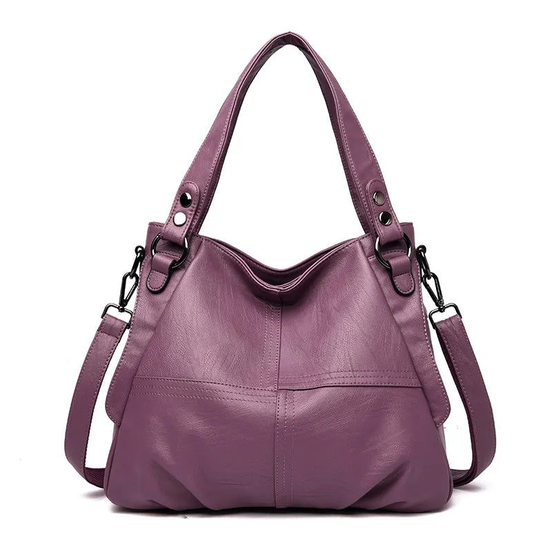 Women Leather Luxury Handbags Women Bags Designer Brand Hand bags Women Shoulder Crossbody Messenger Bag Sac A Main Casual Tote