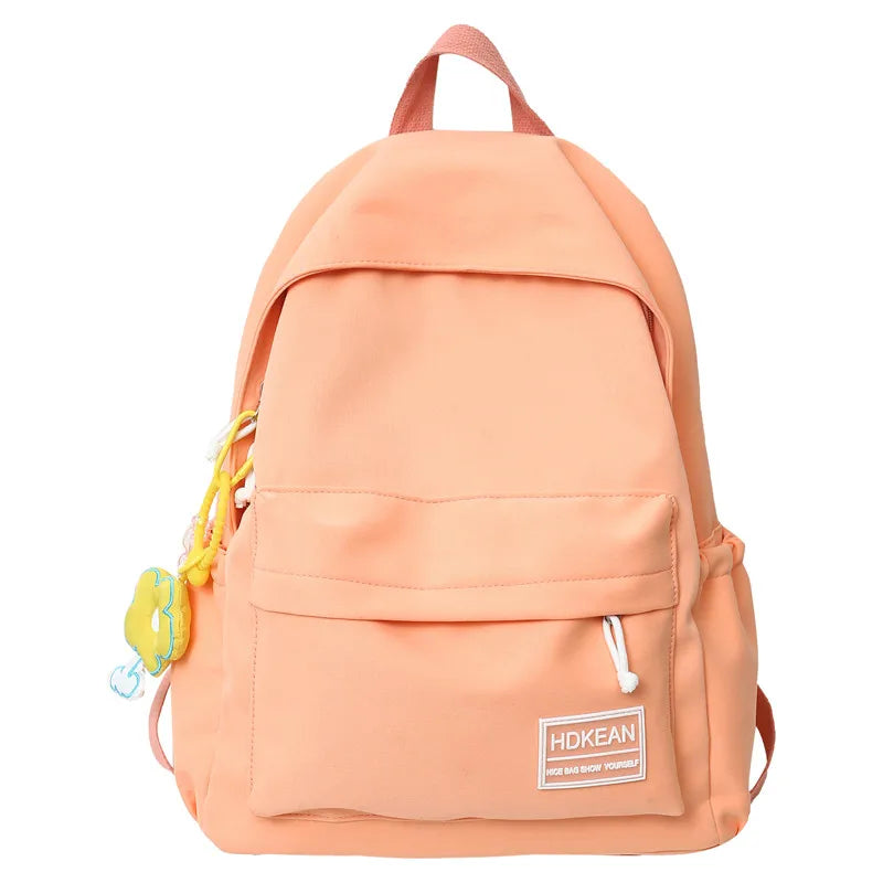 Women Nylon School Bag Girl Travel Cute Book Backpack Trendy Fashion Lady Kawaii College Backpack Cool Female Laptop Student Bag