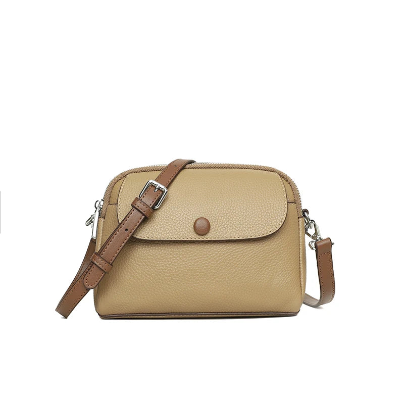 Women Tote Bag Genuine Leather Women's Bag High Quality Cowhide Handbag Fashion Female Shoulder Bags Luxury Female Messenger Sac