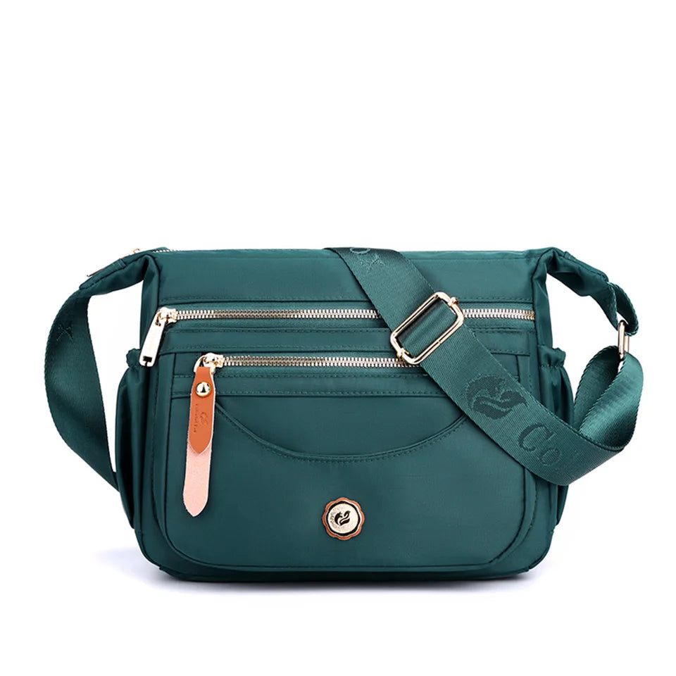 Women Vintage Travel Messenger Bags Fashion Ladies Nylon Crossbody Bags Lady Shoulder Bag Crossbody Bags