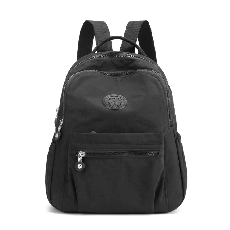 Women Waterproof Nylon Travel School Bag Backpack Fashion Female Shoulder Bag Youth Vitality Style Multi-functional Backpacks