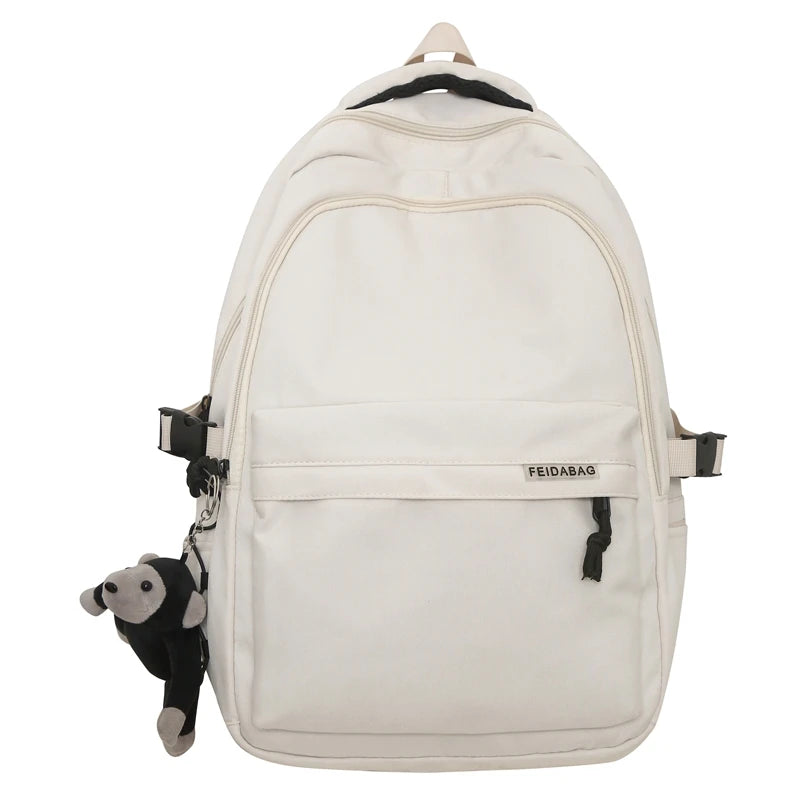 Women's Fashion Backpacks Designer Waterproof Nylon Large-capacity Ladies Travel Rucksacks High Quality Female Trend Schoolbags