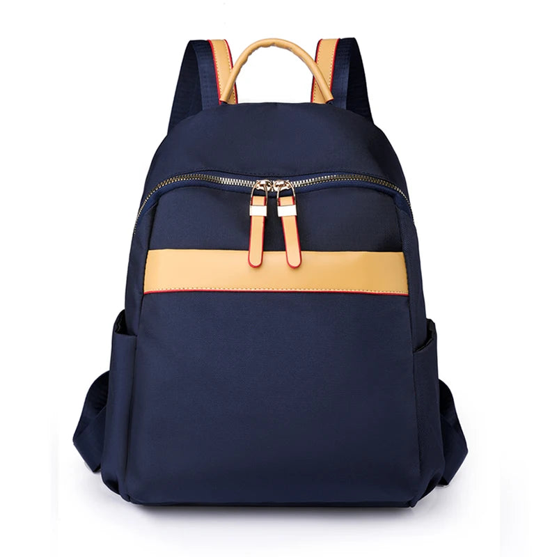 Women's Fashion Trend Backpacks Designer Waterproof Nylon Ladies Leisure Travel Rucksacks Large-capacity Female Light Schoolbags
