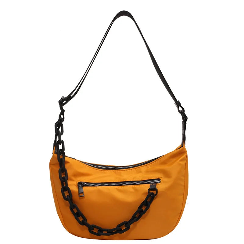 Women's Fashion Trend Crossbody Bags Designer Waterproof Nylon High Quality Ladies Leisure Shoulder Bags Female Light Handbags