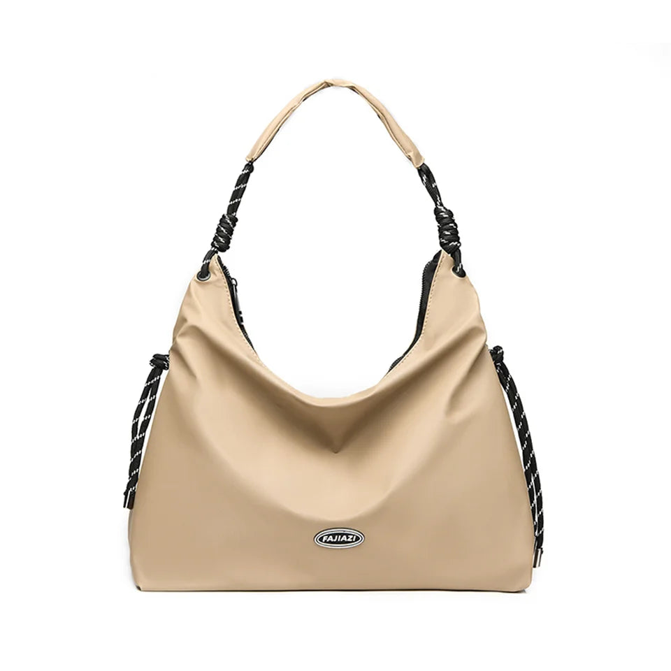 Women's Trend Nylon Shoulder Bags Light Portable Large-capacity Versatile Female Handbags Ladies Leisure Fashion Shoulder Bag