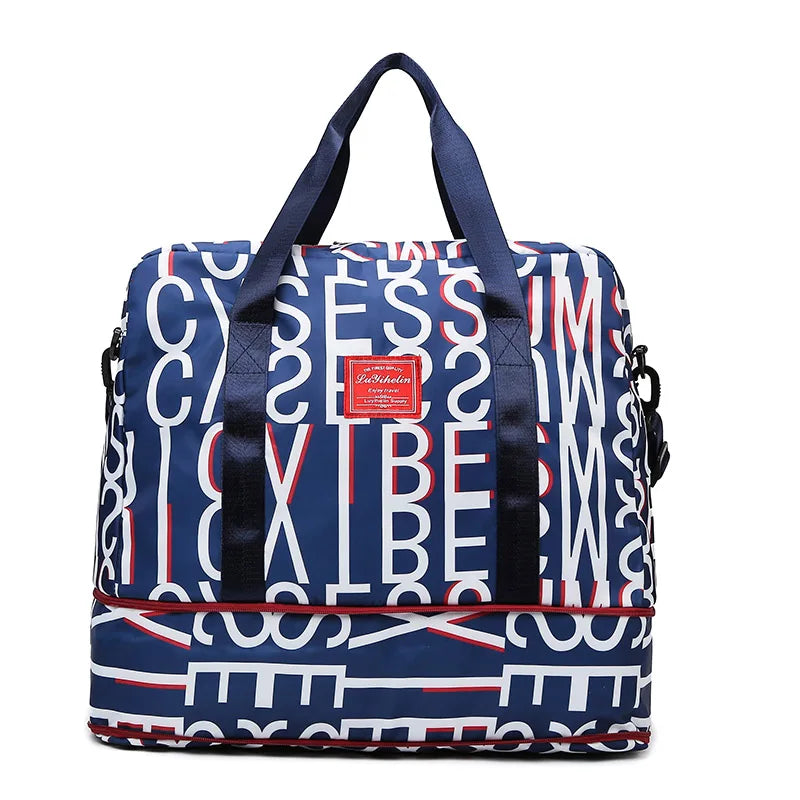 Women's Trend Shoulder Bags Designer Waterproof Oxford Ladies Leisure Fitness Travel Bags Large-capacity Female Fashion Handbags