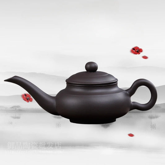Yixing Genuine Special Teapot Famous Handmade Teapot Tea Set Zhu Mud Modern Art Small Fairy Pot 110ML Tea Pot