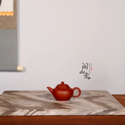Yueshan Hall | In the 1980 S, Zisha No. 1 Factory Red Mud Teapot No. 1 Factory Representative Red Mud Factory Pot Old Pot