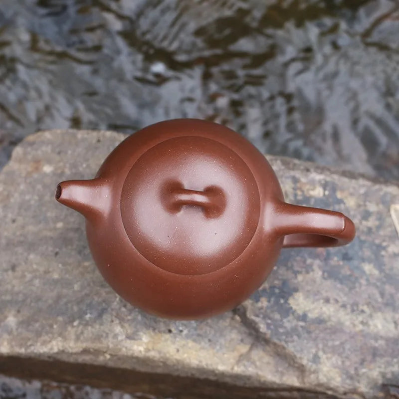 Zanghutianxia Yixing Famous Zisha Teapot Handmade Teapot Kung Fu Tea Set Home Collection 70s Old Yixing Clay Qin Quan Pot Qin Qu