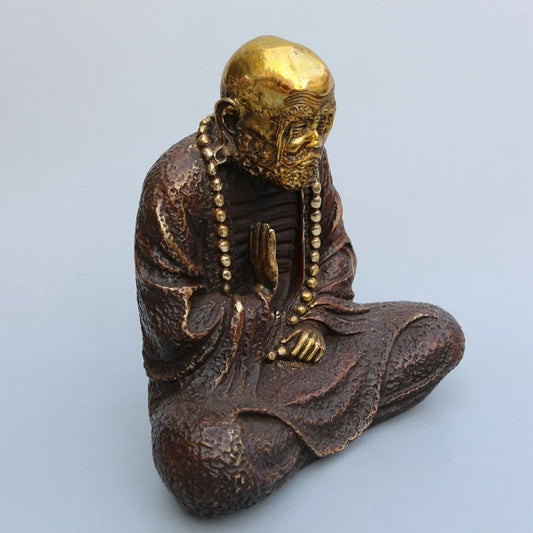 bless family Safety Health luck Talisman #office home shop efficacious Protection Damour Buddha FENG SHUI bronze statue