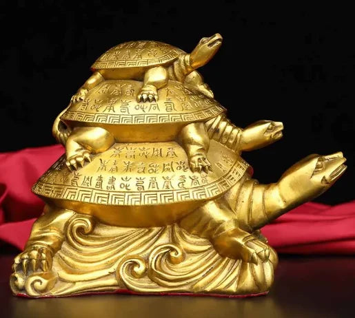 blessing life of three generations of turtles Three turtles blessing The tortoise generation generation rich health Zroom Art