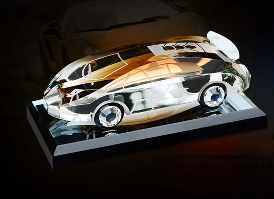 boyfriend TOP COOL passion Birthday gift HOME CAR Decoration 3D Crystal Super racing Car model ART statue - HOT SALE