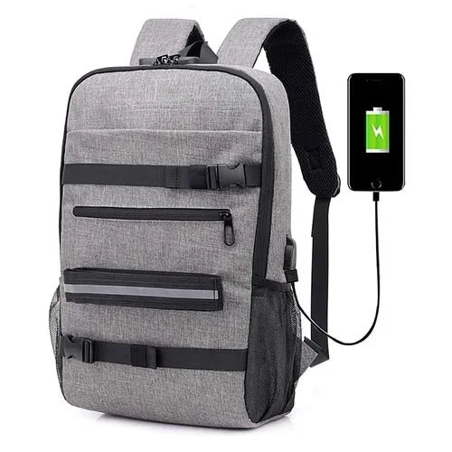 canvas men fashion Usb school backpack laptop computer the nightmare befor christmas my melody