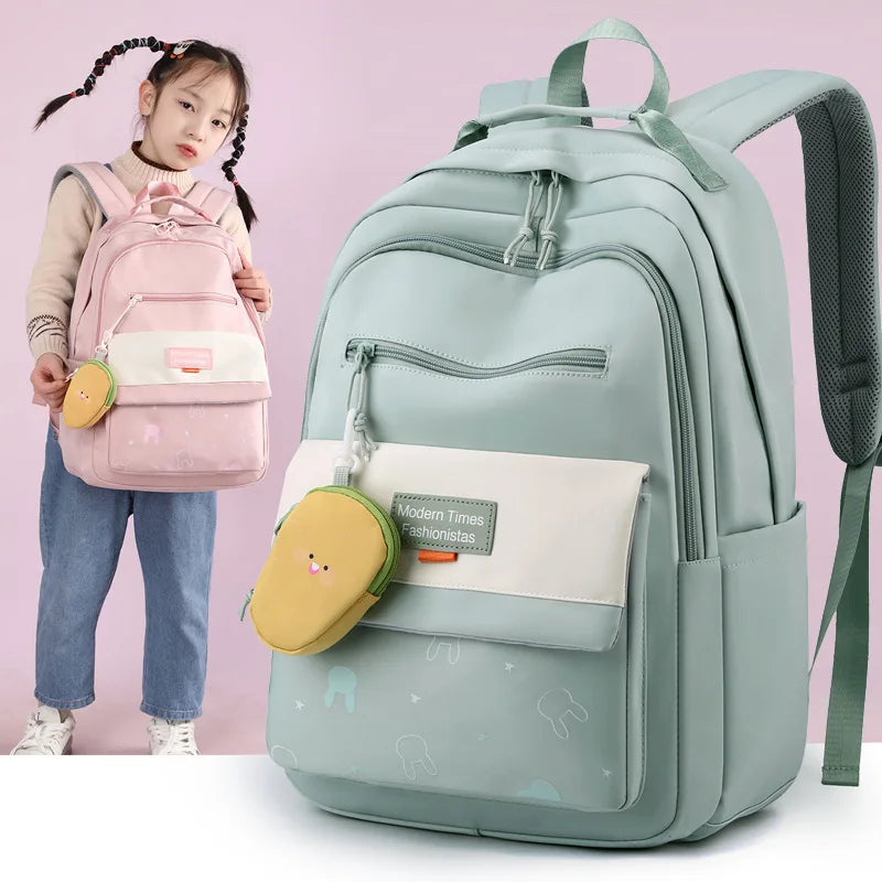 children school bags For girls large Schoolbag Kawaii Primary school book bag school backpack kids Waterproof Travel Rucksack