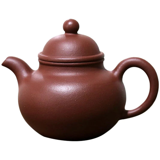 hall of yixing teapot recommended kung fu tea set suit pure manual undressed ore 92 pure Duo bottom groove ball 185 ml